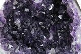 Wide, Sparkling Purple Amethyst Geode - Uruguay #379346-3